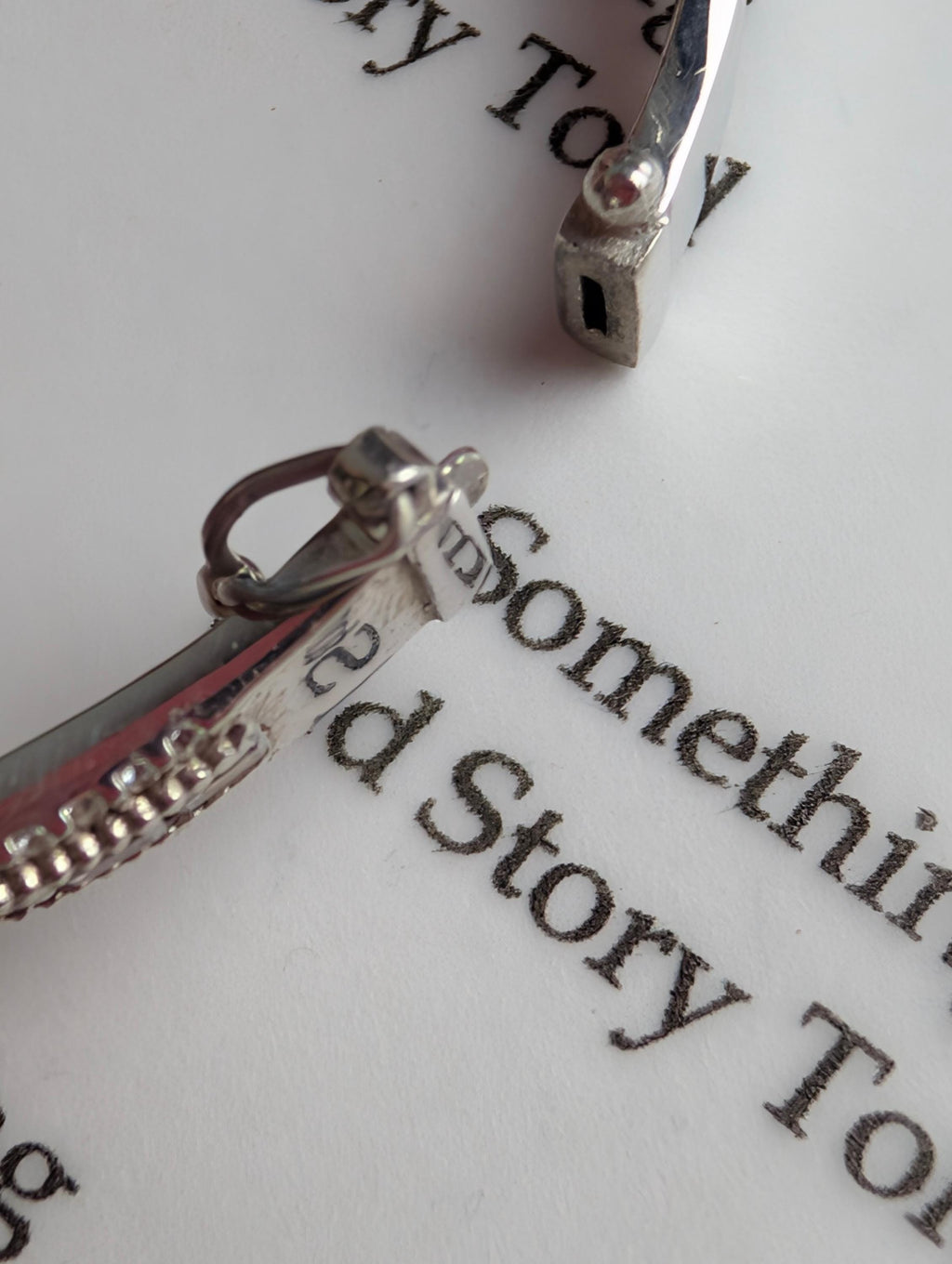 Sterling Silver Infinity Bangle Bracelet, Vintage 925 Clear Cubic Zirconia Twist Hinged Bangle, Box Clasp Safety Latch Bridal Sparkle __etsy:8163763971