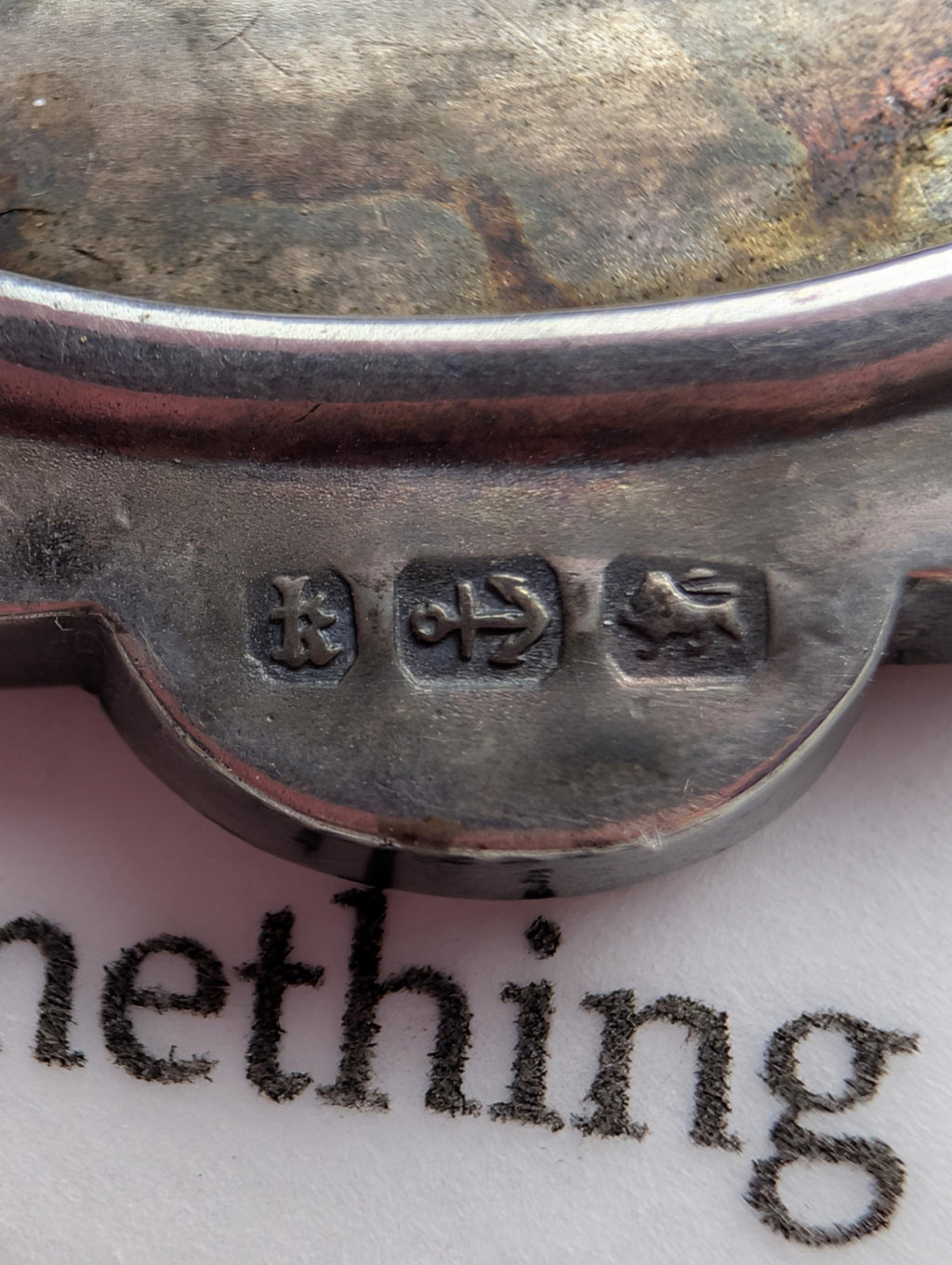 Victorian Sterling Silver Brooch, Hand Engraved Rose Design, 1884 Birmingham Hallmark __etsy:7998392762